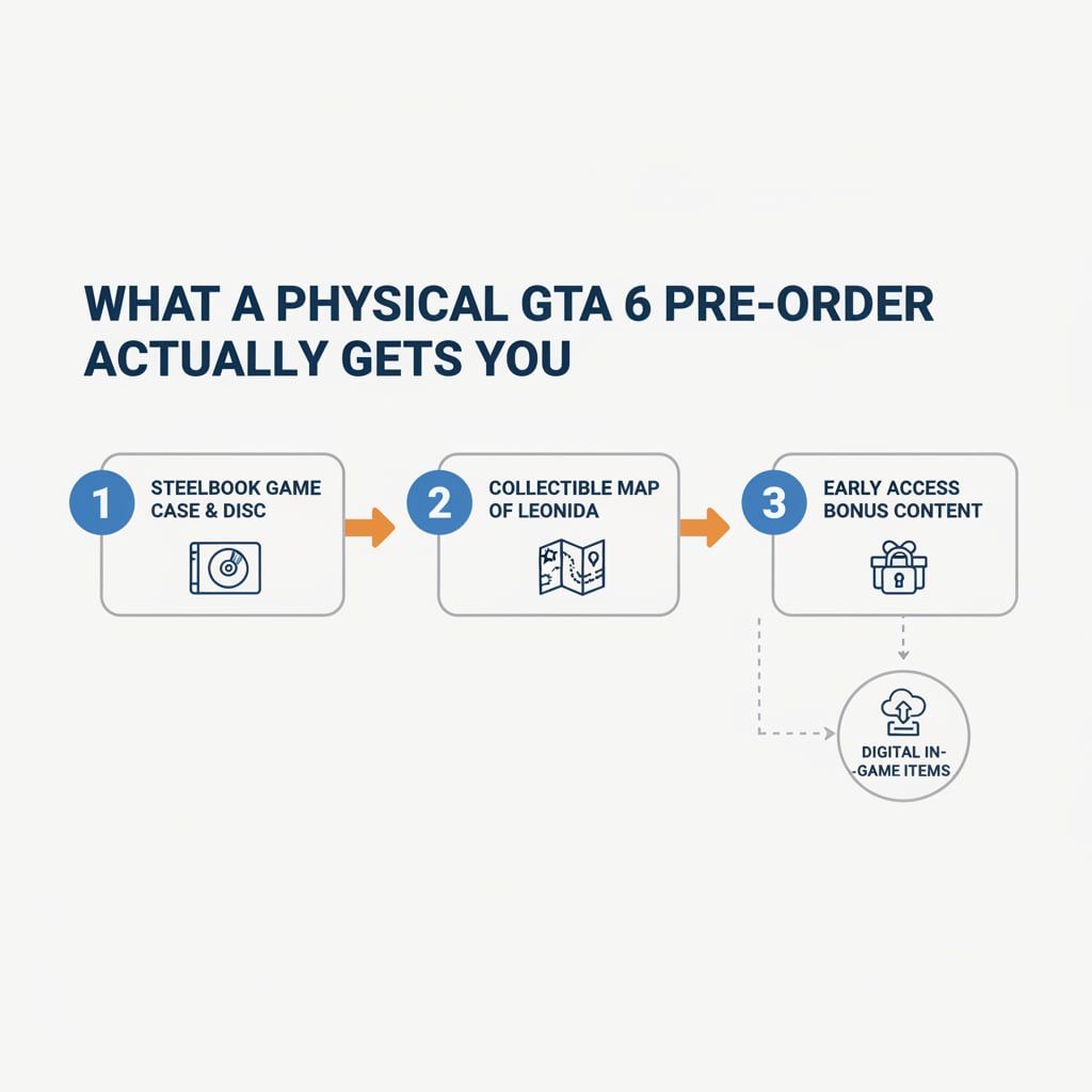What a Physical GTA 6 Pre-Order Actually Gets You