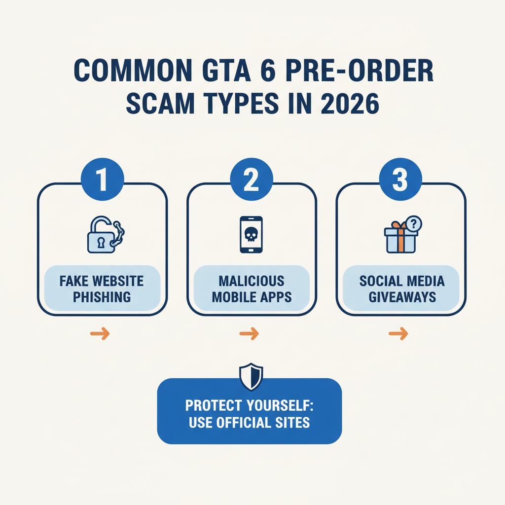 Common GTA 6 Pre-Order Scam Types in 2026
