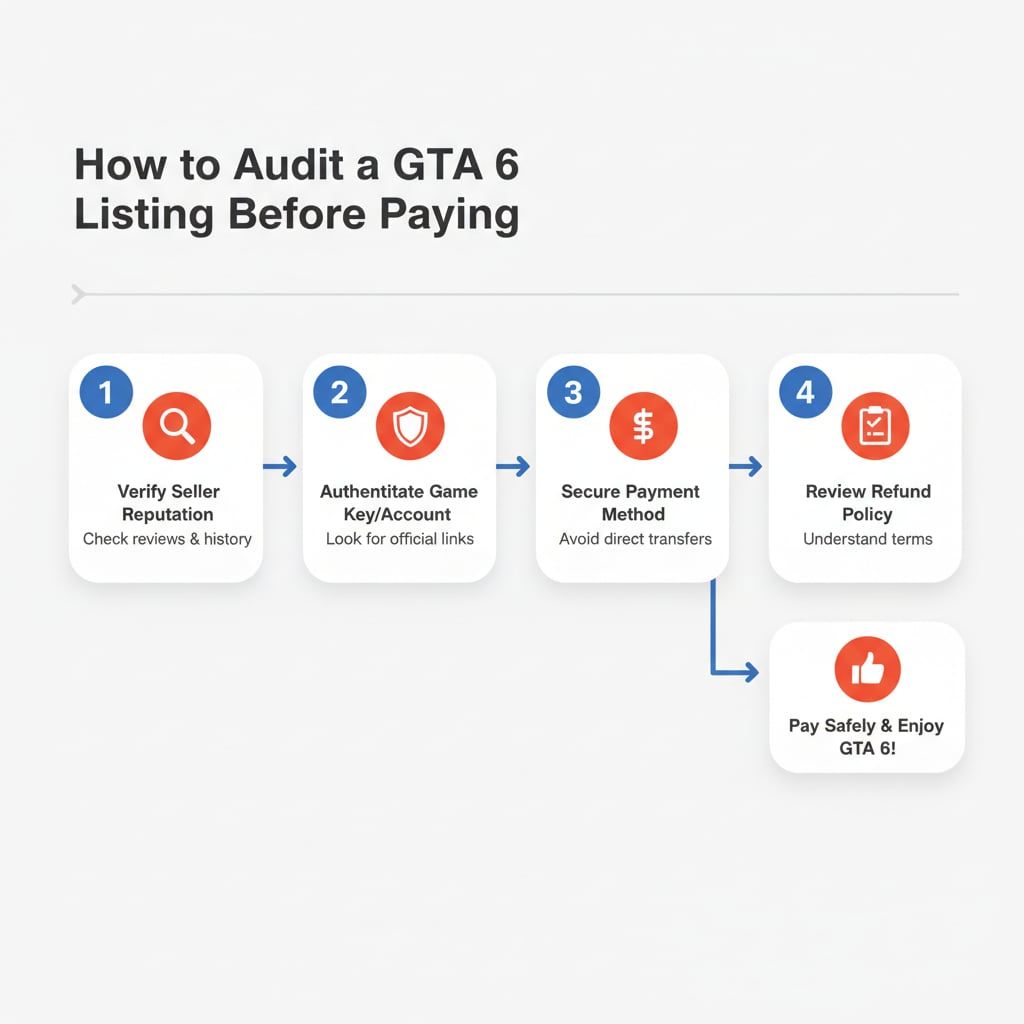 How to Audit a GTA 6 Listing Before Paying