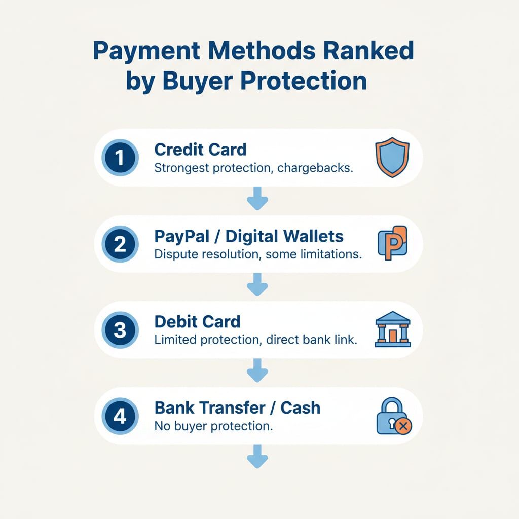Payment Methods Ranked by Buyer Protection