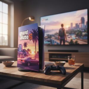 PS5 DualSense and Xbox Series X controller side by side for GTA 6 console comparison 2026