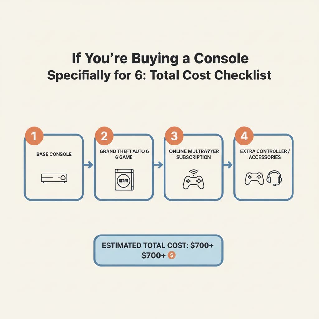 If You're Buying a Console Specifically for GTA 6: Total Cost Checklist