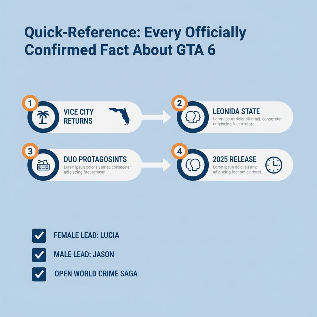 Quick-Reference: Every Officially Confirmed Fact About GTA 6